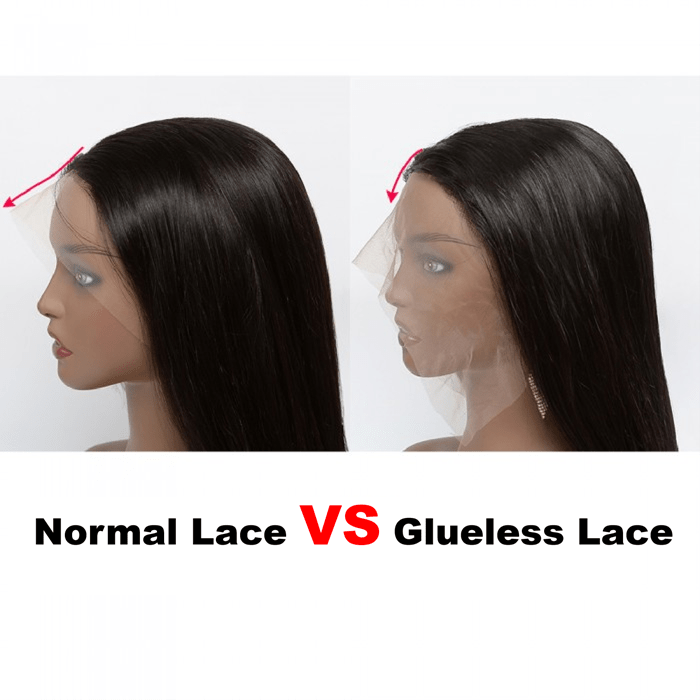 Glueless 3D Cap Pre - bleached Water Wave 13x4 Transparent Lace Front Wig 150% Density - Lordess Beauty