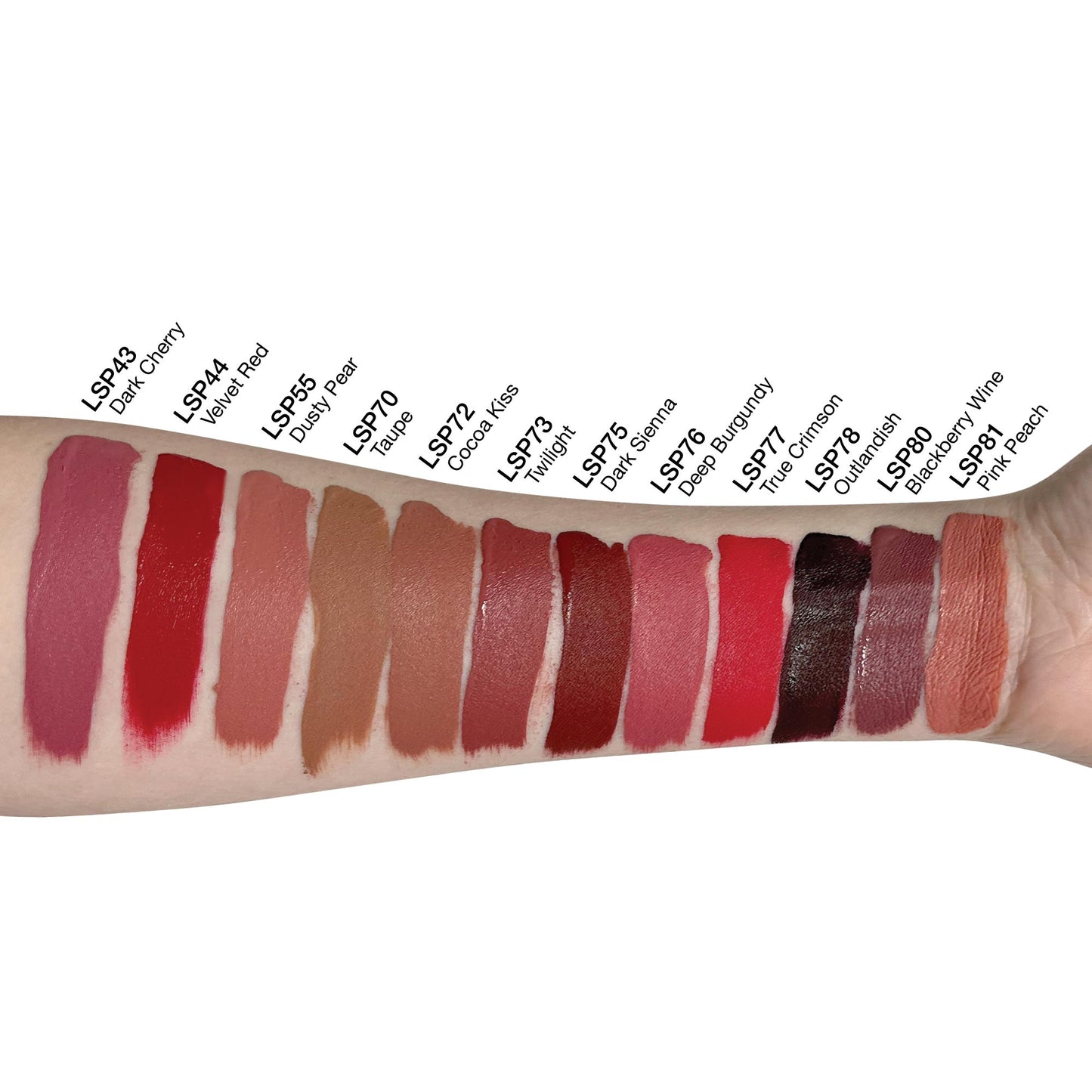 Velvet Red - Matte Lip Stain - Lordess Beauty