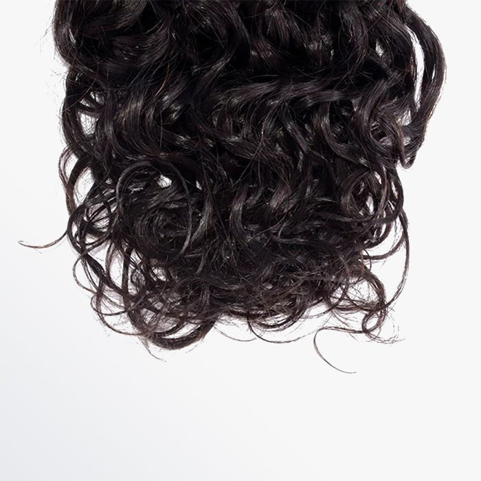 10 - 30 Inch Water Wave Virgin Brazilian Hair 1B Natural Black - Lordess Beauty