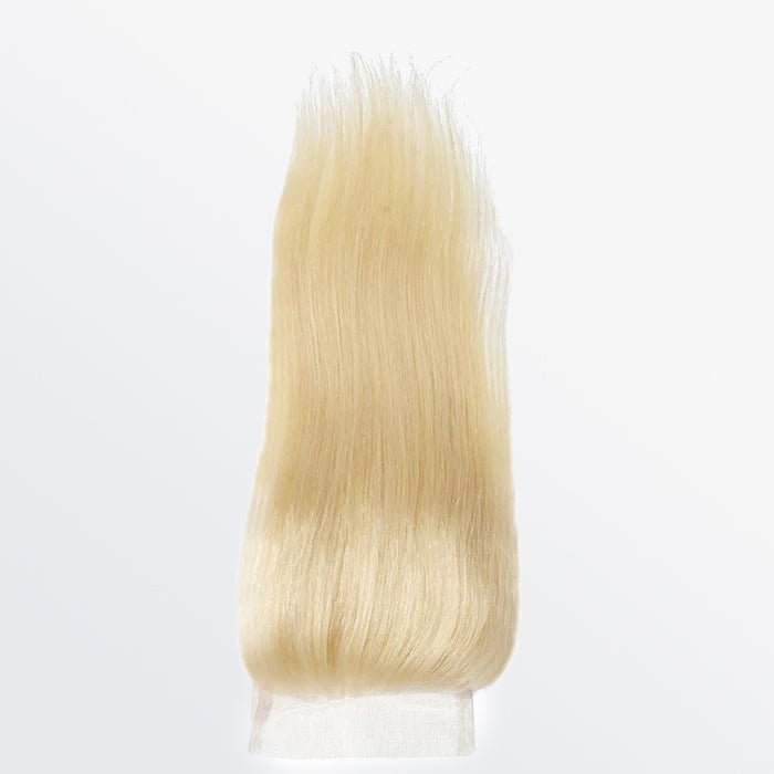 12 - 20 Inch 4" x 4" Straight Free Parted 12A 613 Lace Closure - Lordess Beauty