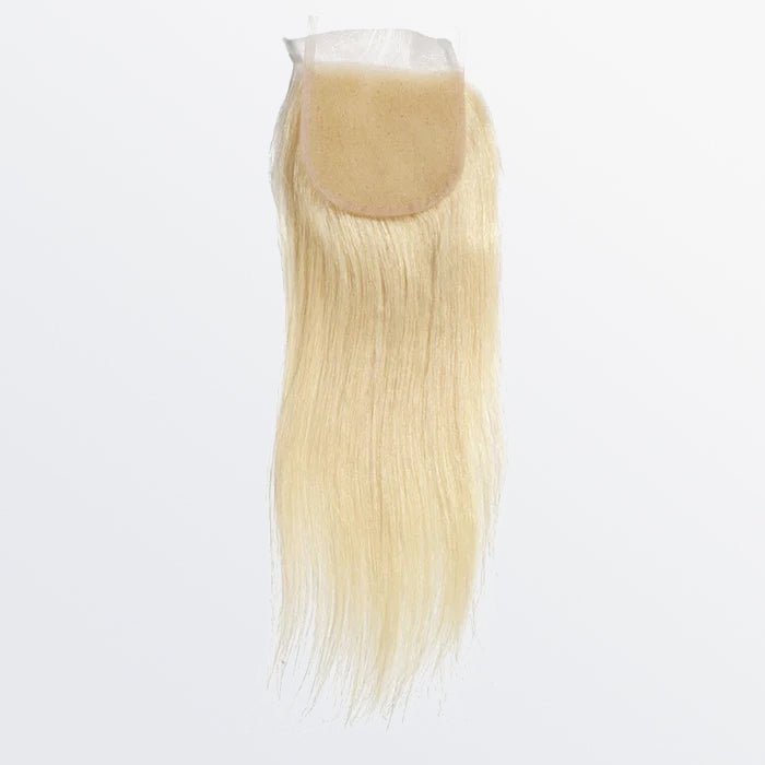 12 - 20 Inch 4" x 4" Straight Free Parted 12A 613 Lace Closure - Lordess Beauty
