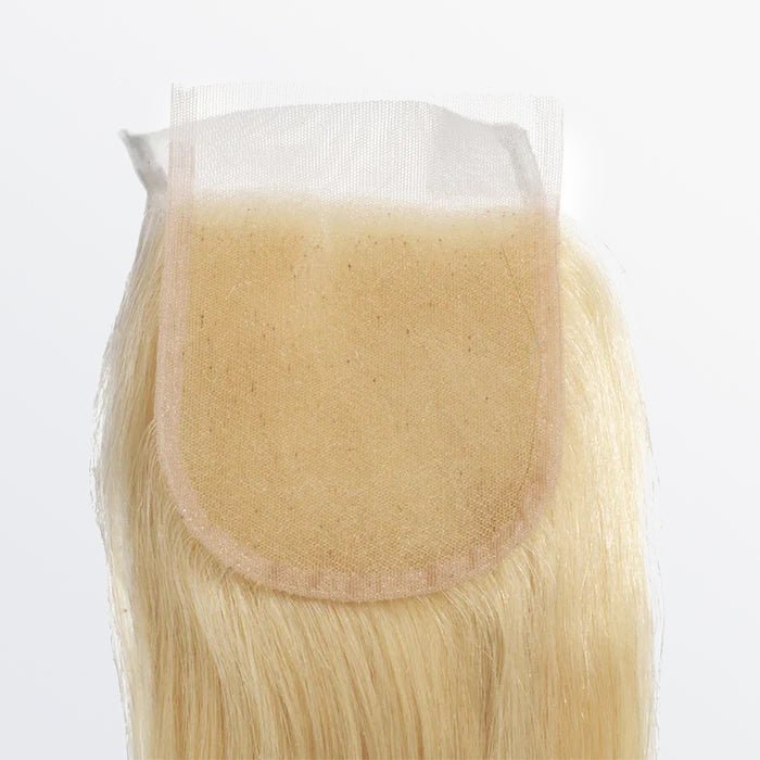 12 - 20 Inch 4" x 4" Straight Free Parted 12A 613 Lace Closure - Lordess Beauty
