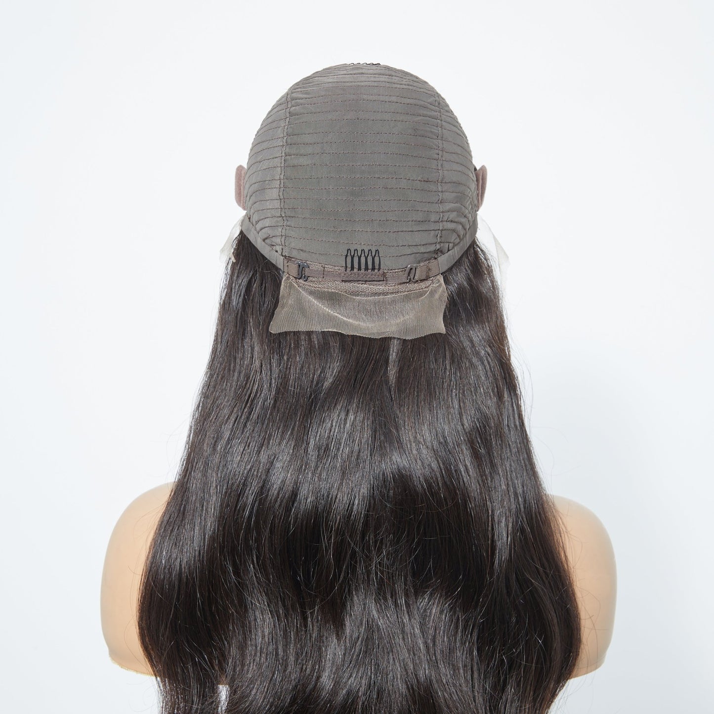 13x6 Glueless 3D Cap Pre - bleached Body Wave Transparent Lace Front Wig 150% Density - Lordess Beauty