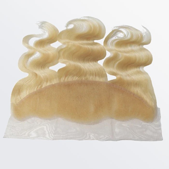 14 - 20 Inch 13" x 4" Body Wavy Free Parted 613 Frontal - Lordess Beauty