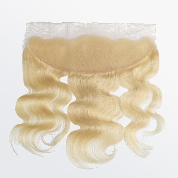 14 - 20 Inch 13" x 4" Body Wavy Free Parted 613 Frontal - Lordess Beauty