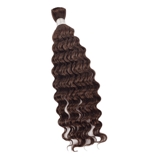 2 Deep Wave Braiding Human Hair - Lordess Beauty