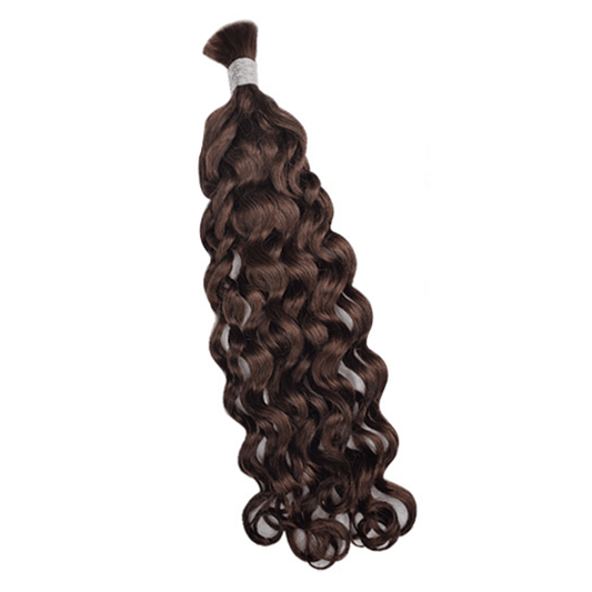 2 Italy Curly Braiding Human Hair - Lordess Beauty
