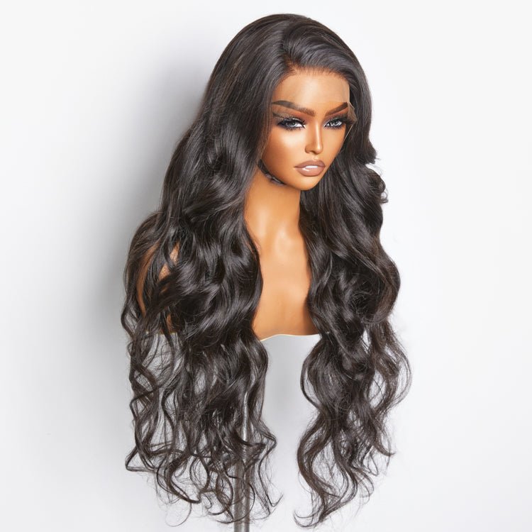 200% Density 13x4 Full Frontal Lace Wig Body Wave - Lordess Beauty
