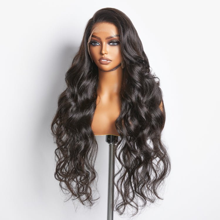 200% Density 13x4 Full Frontal Lace Wig Body Wave - Lordess Beauty
