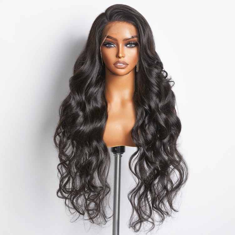200% Density 13x4 Full Frontal Lace Wig Body Wave - Lordess Beauty