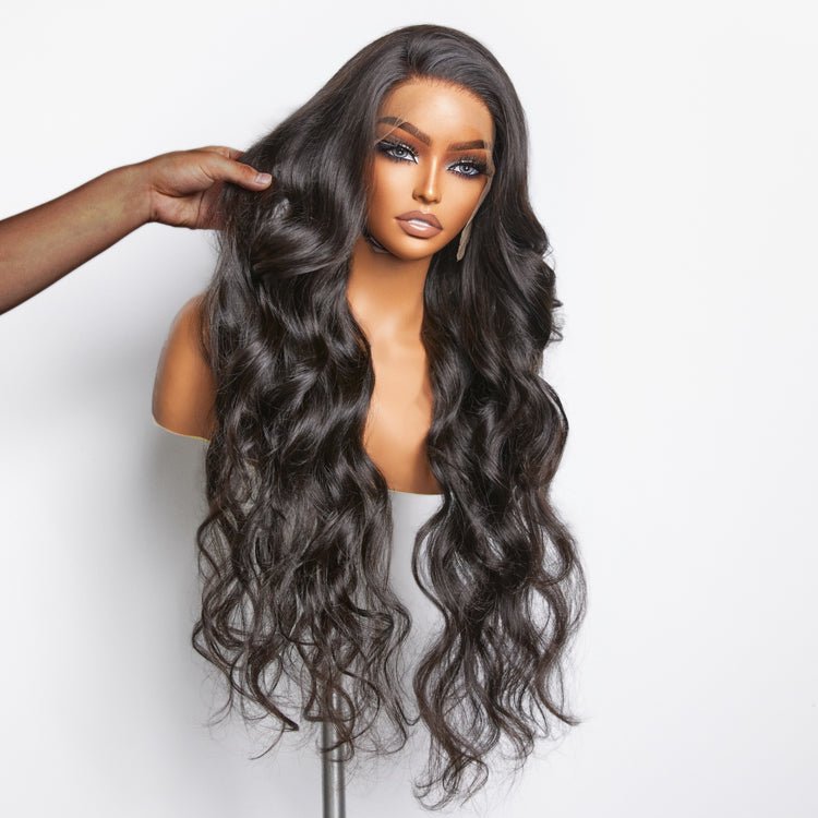 200% Density 13x4 Full Frontal Lace Wig Body Wave - Lordess Beauty
