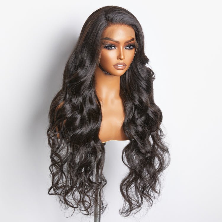 200% Density 13x4 Full Frontal Lace Wig Body Wave - Lordess Beauty