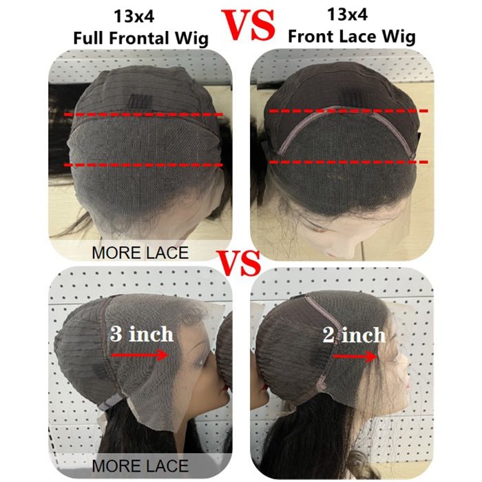 200% Density 13x4 Full Frontal Lace Wig Deep Wave - Lordess Beauty