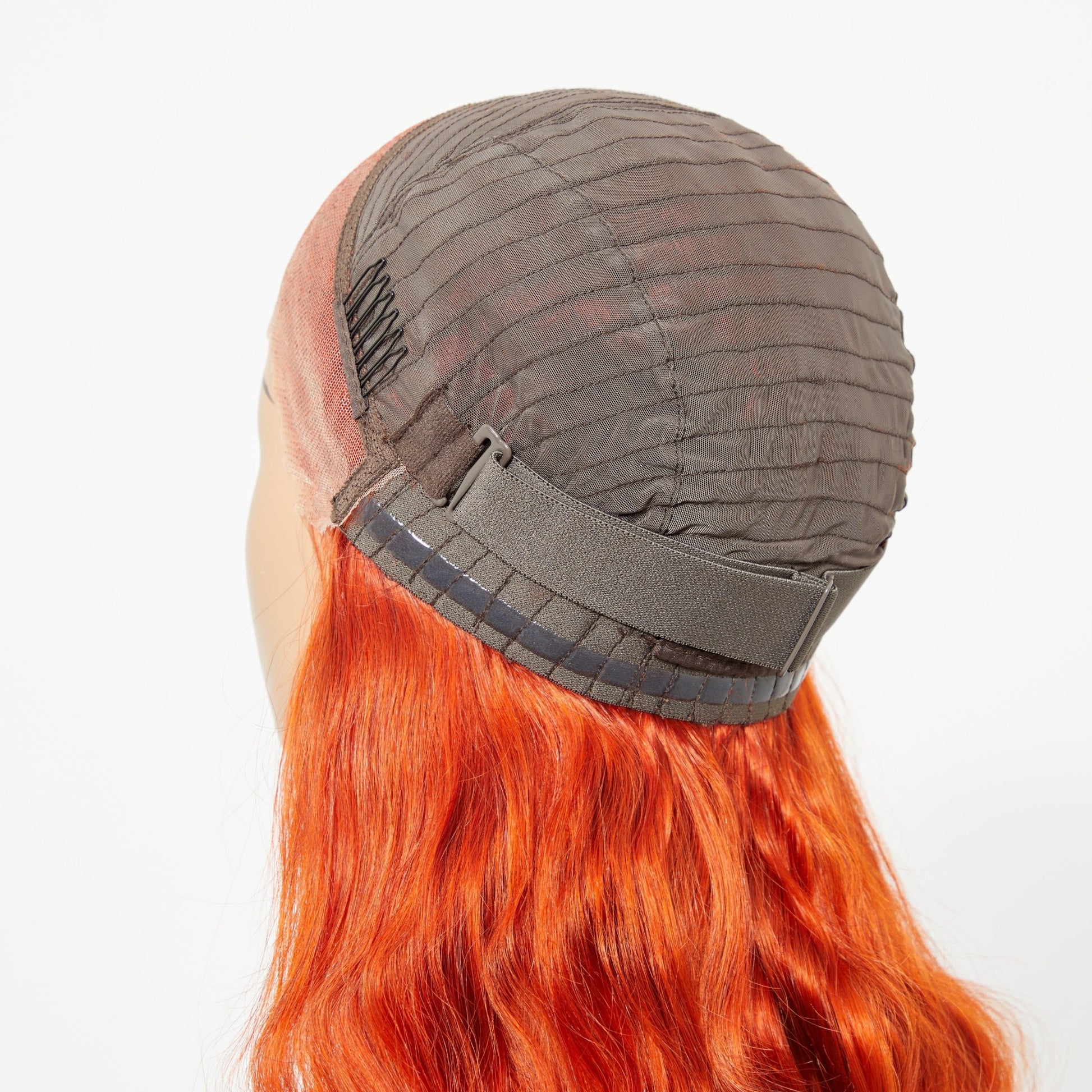 24 Inches 13"x4" Body Wavy Wear & Go Glueless Orange Lace Frontal Wig - 100% Human Hair - Lordess Beauty