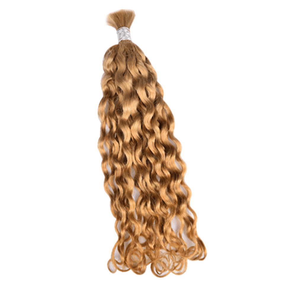 27 Italy Curly Braiding Human Hair - Lordess Beauty