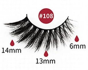 3D False Mink Lashes - Lordess Beauty