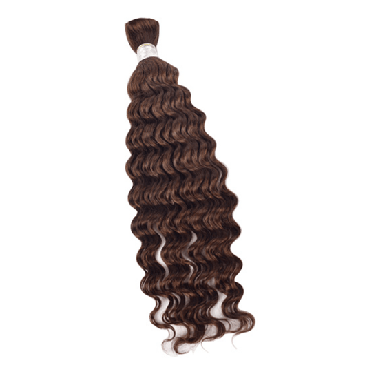 4 Deep Wave Braiding Human Hair - Lordess Beauty