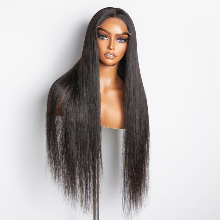 5x5 Glueless Lace Closure Wig 180% Density Straight - Lordess Beauty