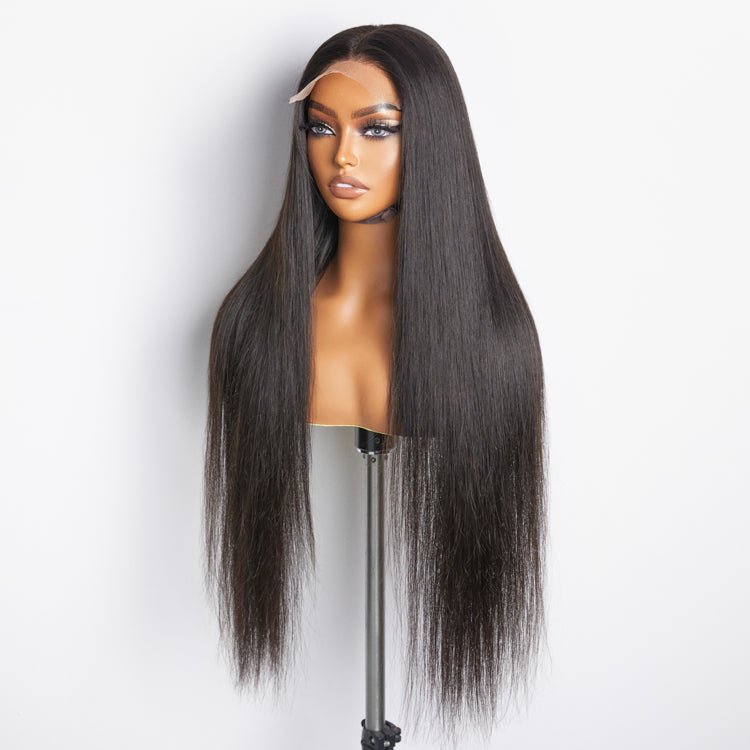 5x5 Glueless Lace Closure Wig 180% Density Straight - Lordess Beauty