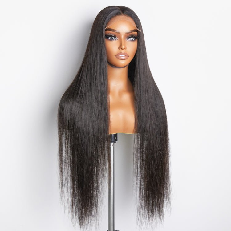 5x5 Glueless Lace Closure Wig 180% Density Straight - Lordess Beauty