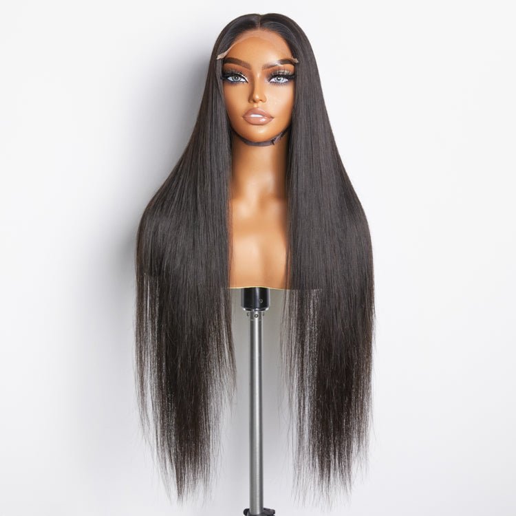 5x5 Glueless Lace Closure Wig 180% Density Straight - Lordess Beauty