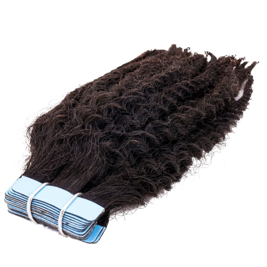 Afro Textured Coily Tape - In Extensions - Lordess Beauty