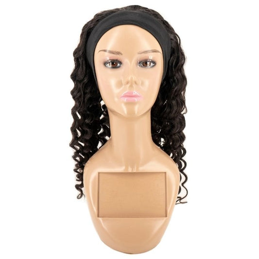 Deep Wave Headband Wig - Lordess Beauty