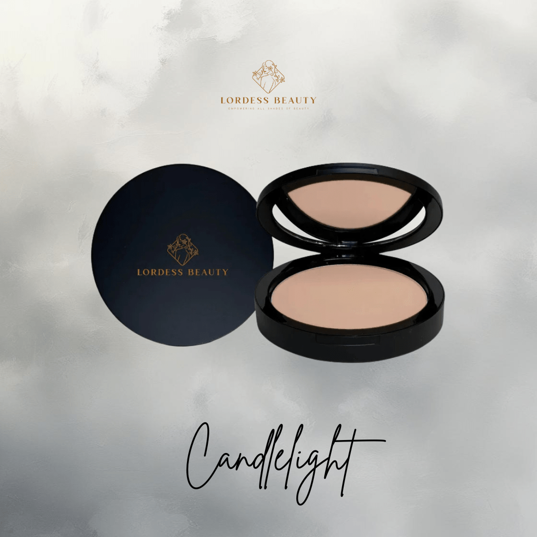 Dual Blend Powder Foundation - Candlelight - Lordess Beauty