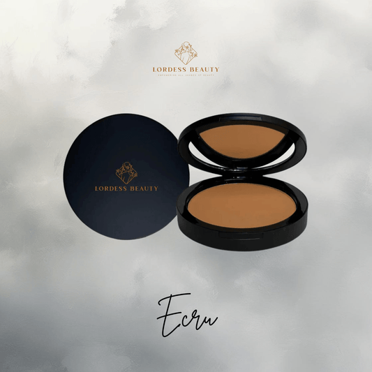 Dual Blend Powder Foundation - Ecru - Lordess Beauty