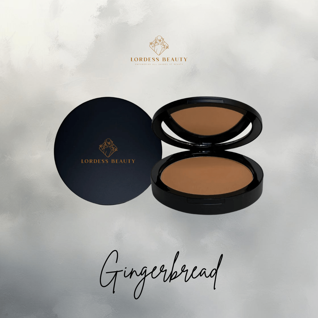 Dual Blend Powder Foundation - Gingerbread - Lordess Beauty