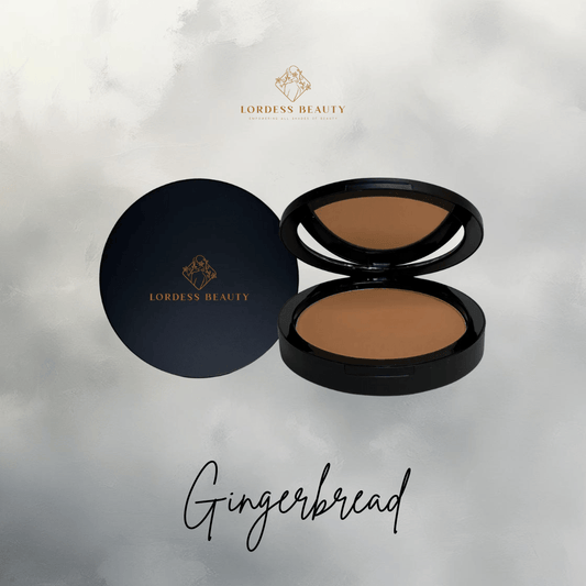 Dual Blend Powder Foundation - Gingerbread - Lordess Beauty