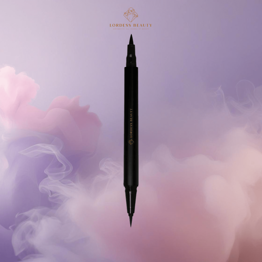 Dual Tip Eye Definer Pen - Black - Lordess Beauty