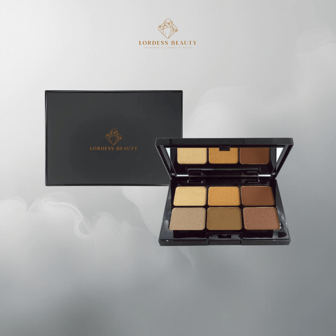 Eyeshadow Palette - Caramel Kiss - Lordess Beauty