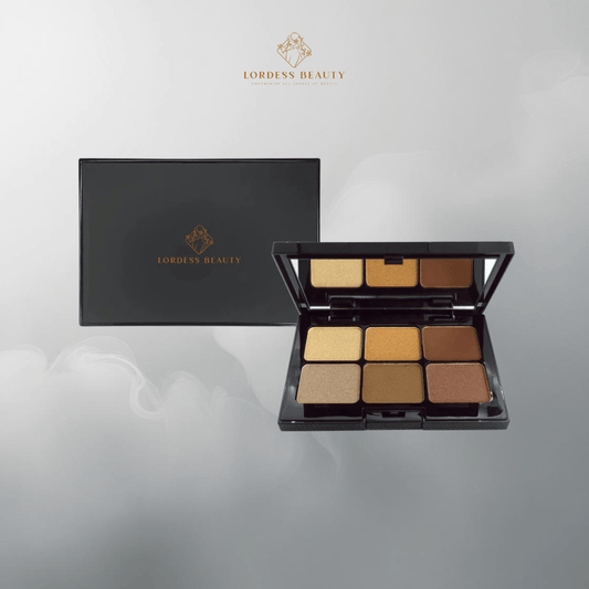 Eyeshadow Palette - Caramel Kiss - Lordess Beauty