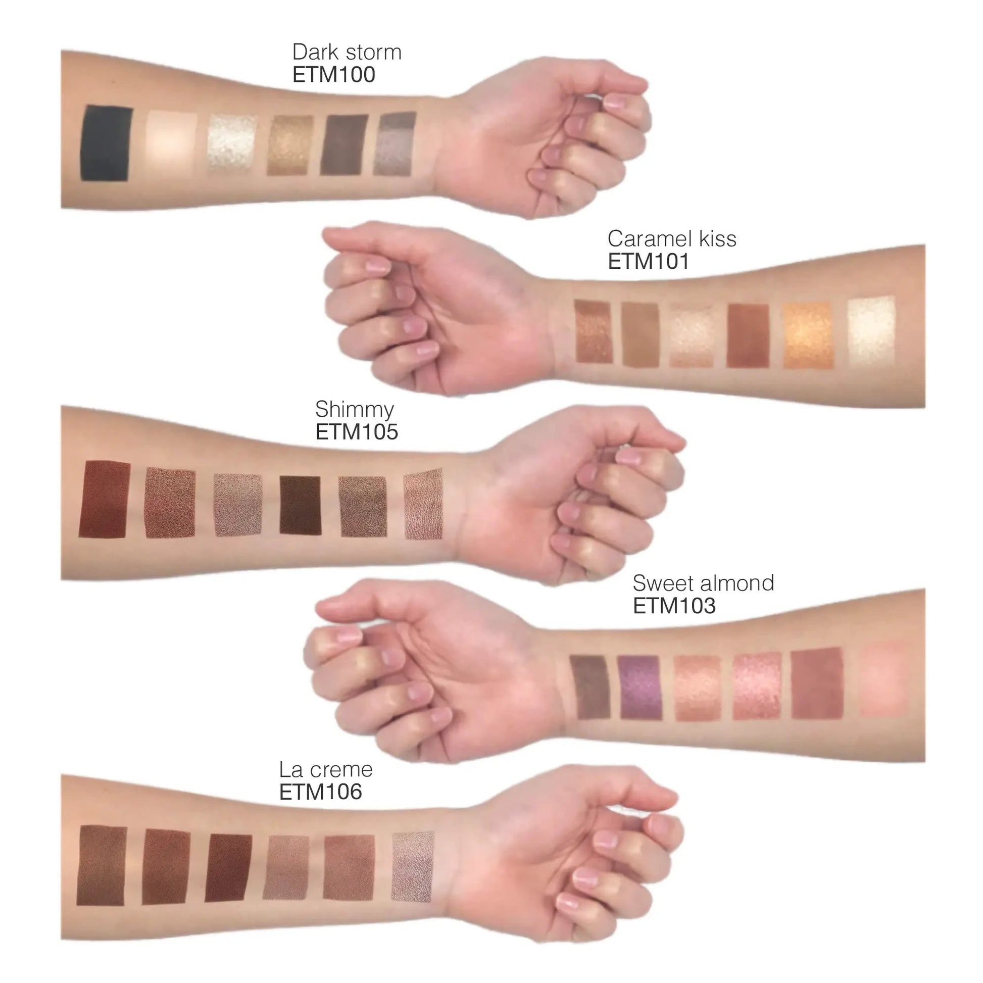 Eyeshadow Palette - Dark Storm - Lordess Beauty