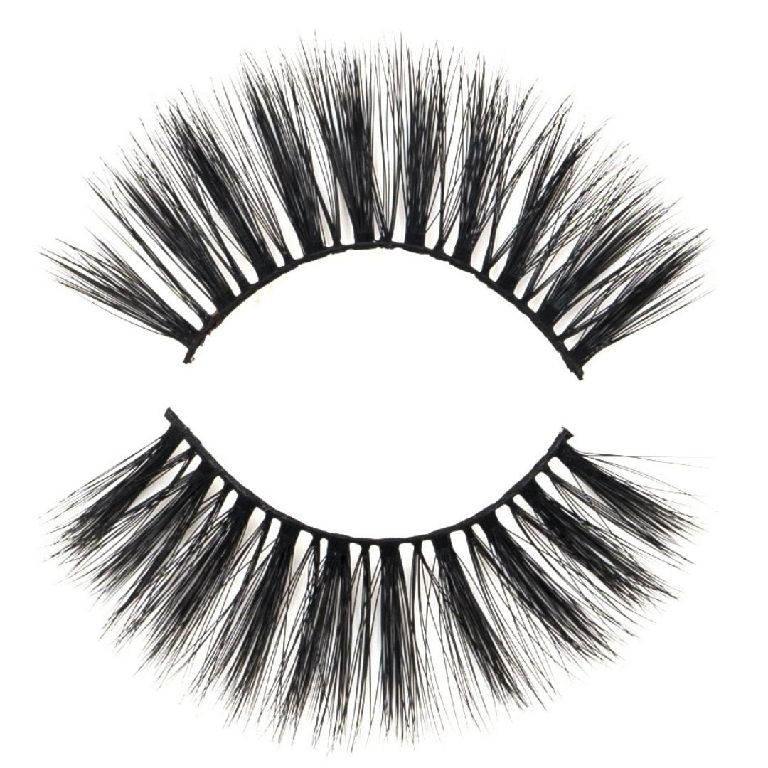 Lavender Faux 3D Volume Lashes - Lordess Beauty