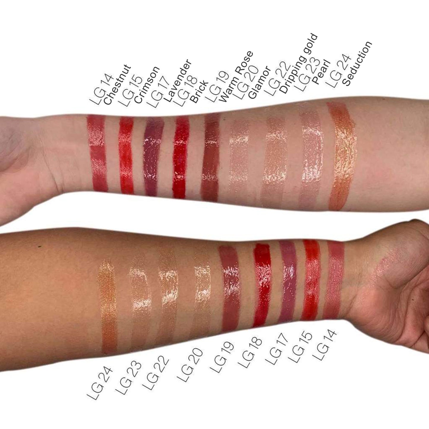 Lip Gloss - Warm Rose - Lordess Beauty