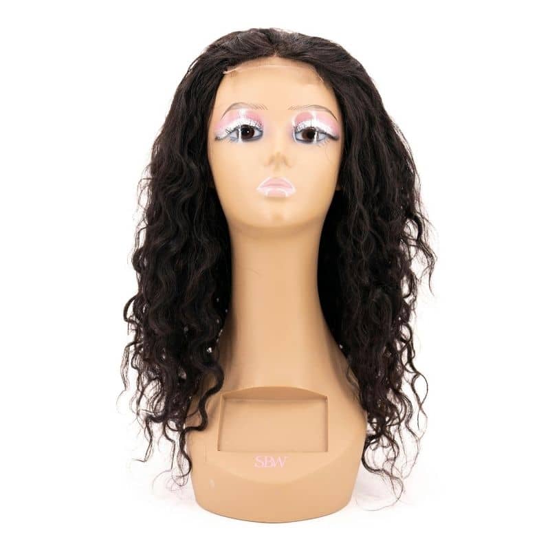 Messy Curl 4x4 Transparent Closure Wig - Lordess Beauty