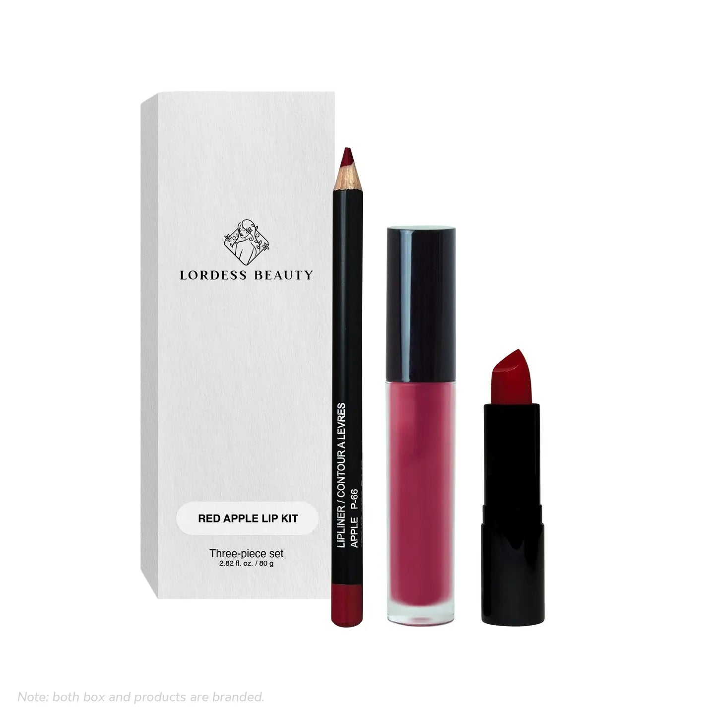 Red Apple - Lip Set - Lordess Beauty