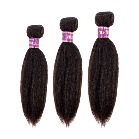 Textured Straight Bundle Set - Lordess Beauty