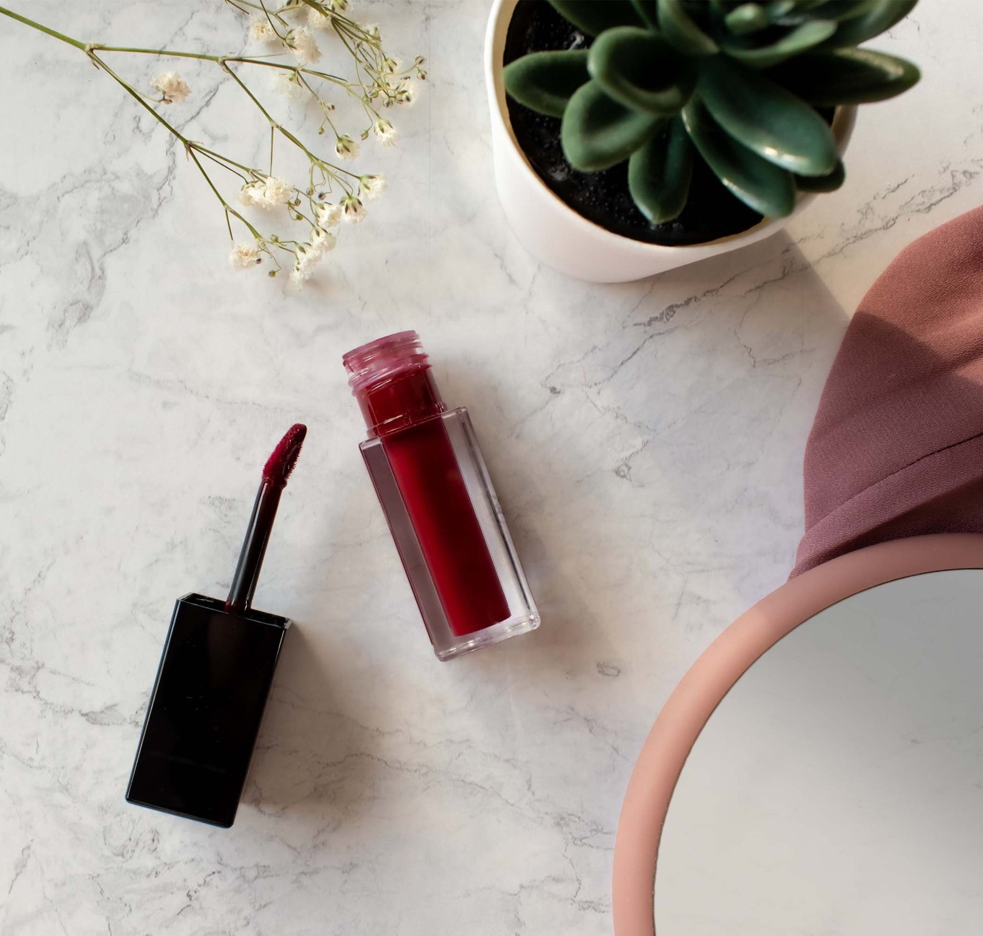 True Crimson - Matte Lip Stain - Lordess Beauty